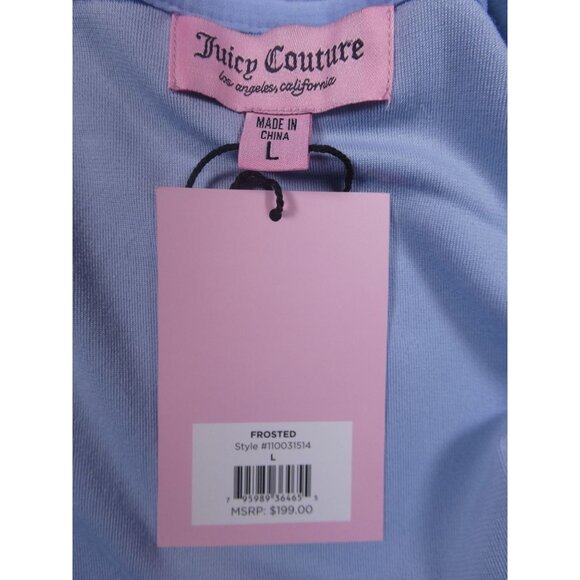 Juicy Couture Women's OG Big Bling Velour Hoodie‎ Size L - Picture 9 of 11